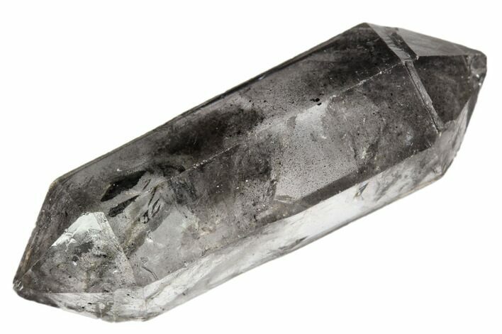 Double-Terminated Smoky Quartz Crystal - Tibet #109595